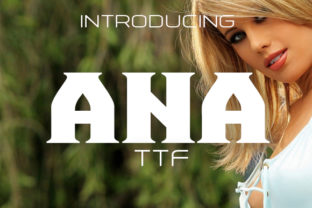 Ana: A Gothic-Inspired Font with Modern Readability