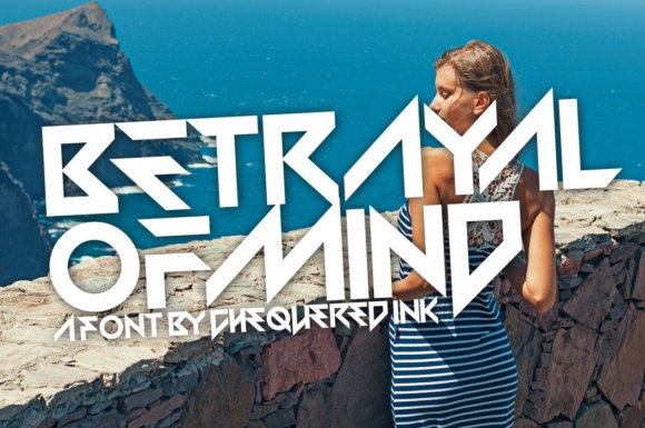 Betrayal of Mind: A Bold Typographic Statement