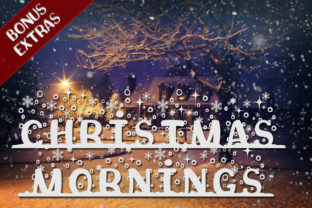 Discover the Magic of Christmas Mornings: A Holiday Display Font for Creativity and Craft