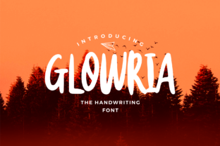 Glowria: A Happy Font for Creative and Practical Use