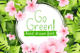 Go Green: A Versatile and Elegant Typeface for Every Project