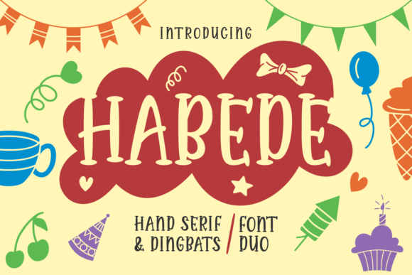 Habede: A Playful, Legible Font for Creative Projects