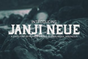 Janji Neue: A Bold and Readable Display Font for Modern Design