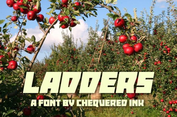 Ladders: A Bold, Playful Font for Digital Creators