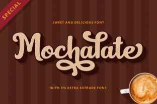 Mochalate Script: A Bold and Flavorful Addition to Your Design Vocabulary