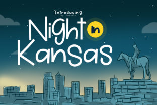 Night in Kansas: A Cheerful Font for Diverse Design Needs