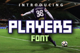 Players: A Sporty Block Font That Elevates Any Design