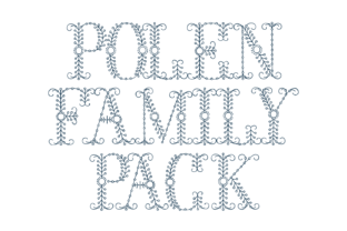 Polen Family: A Unique Display Font with Distinctive Character