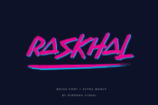 Raskhal: A Bold Typographic Statement for the Modern Designer