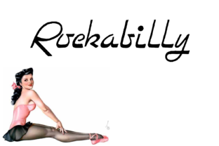 Rockabilly: A Bold Font for 50s-Inspired Design