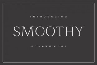 Smoothy: A Sleek Font for Modern Design