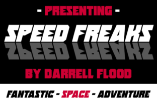 Speed Freaks Font: A Futuristic Design for Sci-Fi and Modern Projects