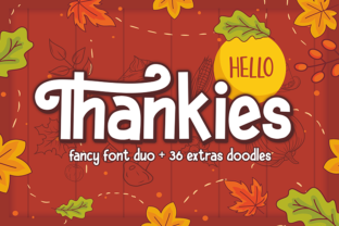 The Hello Thankies: A Handwritten Font Duo for Expressing Gratitude