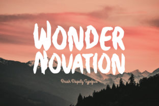Wonder Novation: A Versatile Brush Font for Creative and Professional Use